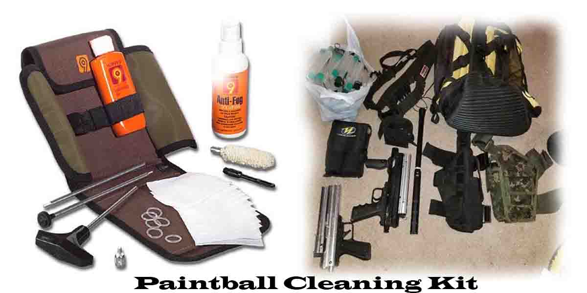 you will need accessories for cleaning paintball gun